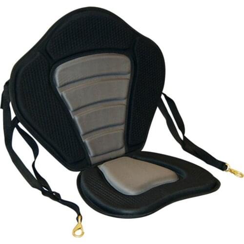 Universal Kayak Seat Pad Quick Dry Adjustable Kayak Padded Seat Durable Comfortable Canoe Sit On Top Boat Back Rest Cushion