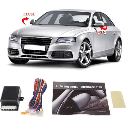 Universal Car Side Mirror Folding System Auto Side Mirror Folding Kit Universal