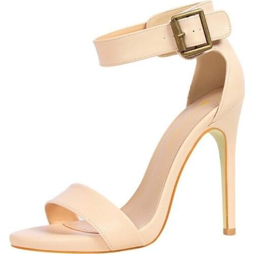 2021 Plus Size 35-43 Women Satin 11cm High Heels Fetish Silk Sandals Gladiator Summer Shoes Lady Green Platform Purple Red Pumps