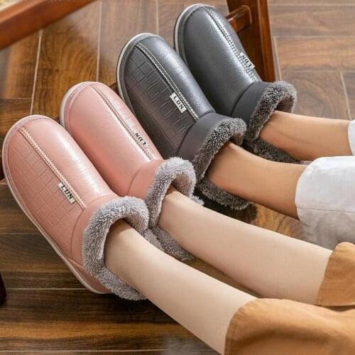 Womens Autumn Shoes 2021 Warm Plush Ladies Snow Boots Flat Heels Winter Outdoor Non-slip Leisure Faux Fur Female Ankle Boot