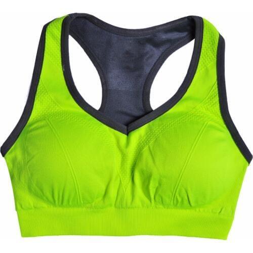 Women Sport Bras Padded Removable Tank Top Athletic Vest Gym Fitness Stretch Seamless popular Yoga Sports Bra Sporcu Sutyeni