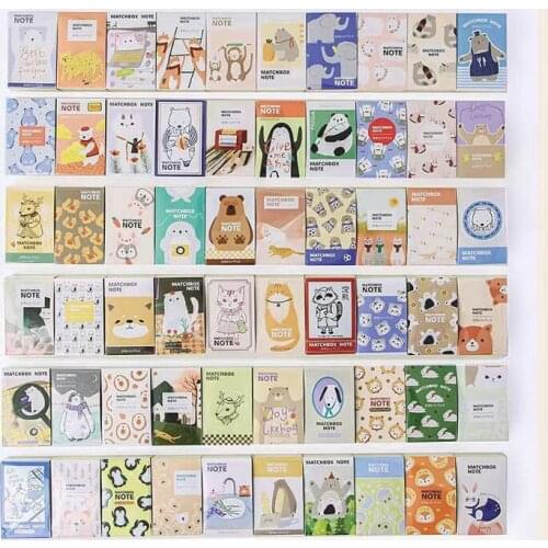 122PCS/lot Retro Creative Kraft Paper Notes Non-sticky For DIY Hand Account Scrapbooking Cards Decoration Material