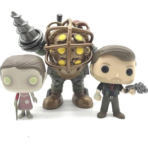 Booker DeWitt #64 Little Sister #66 Vinyl Action Figure Collectible Model Toy kids gifts No box