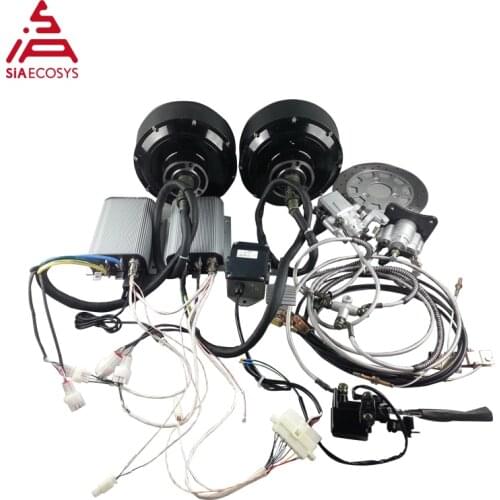 QS 72V 90KPH Electric Car Hub Motor Conversion Kits Dual 3000W in wheel Hub Motor Kits For Car For double 11