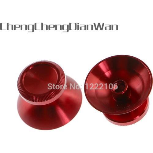 20pcs=10pairs FOR PS5 Aluminum Metal 3D Analog Joystick Cap 3D Rocker Joystick Cap Shell Mushroom Cap for PS4 xbox one