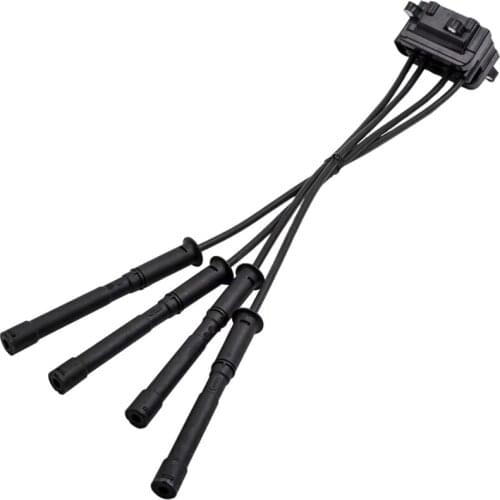 IGNITION COIL PACK + LEADS for Renault Clio Grandtour MK3 MK2/Kangoo/Modus/Grand Modus/Twingo 1.2 16V 8200360911