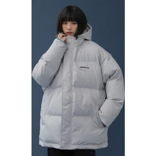 New Arrival Winter Down Cotton Coats Women Warm Hooded Down Jacket Winter Student Outwear Korean Casual Cotton Parkas Jacket 2XL
