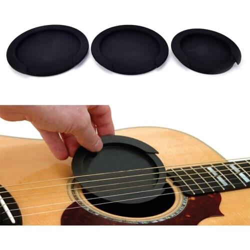 New Silicone Acoustic Classic Guitar Feedback Buster Sound Hole Cover Buffer Block Stop Plug Guitar Parts & Accessories 3 Sizes