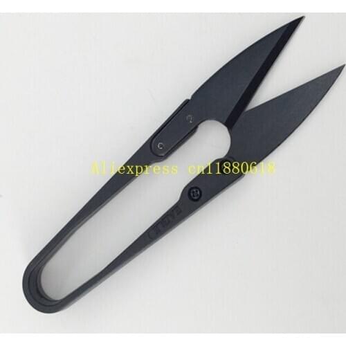 500pcs/lot Fast shipping U thread Yarn scissors high-carbon steel small U shape embroidery scissors