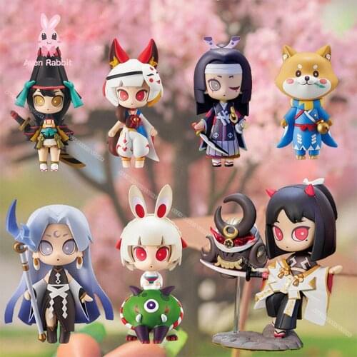 Onmyoji Series 2 Blind Box Toys Guess Bag Caja Ciega Blind Bag Toys for Girls Anime Kawaii Figures Cute Model Birthday Gift
