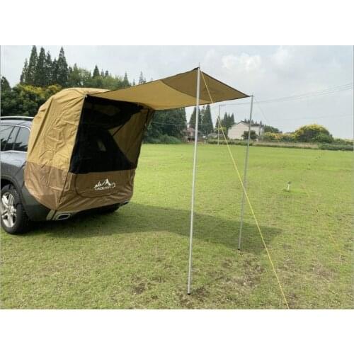 SUV self driving tour car rear tent extended space sunshade rain proof outdoor camping anti mosquito for Skoda Octavia Combi