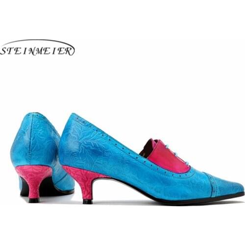 Кожаные туфли-лодочки Steinmeier China At AliExpress