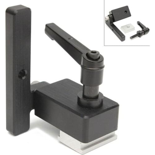 High Quality Miter Track Stop for T-Slot T-Tracks Woodworking Tool Miter Track Stop DIY Manual