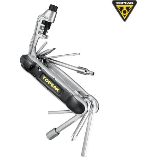 TOPEAK HEXUS II Functions 18 Chrome Vanadium Steel Secondary Chain Link Fence Road Chain Hook Multifunction Tools kit TT2538B