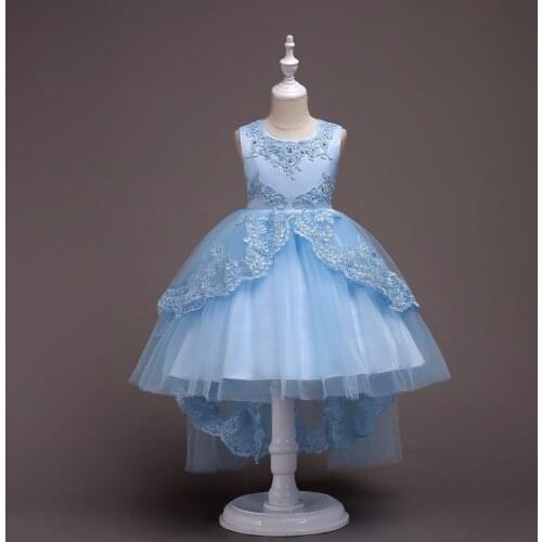 Baby Girls Dresses Princess Party Dress 2 4 8 10 12 15 Years Sleeveless Birthday Dress New Festive Children Clothing Infant Wear