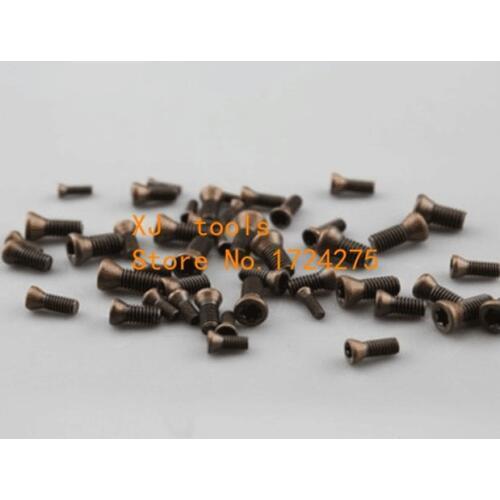 2019 Real Parafusos Screws Torx Screws M2*6 M2.5*6 M3*10 M3.5*10 M4*10 Blade Cutter Bar Head Screw Cnc Milling Insert Tool Rod