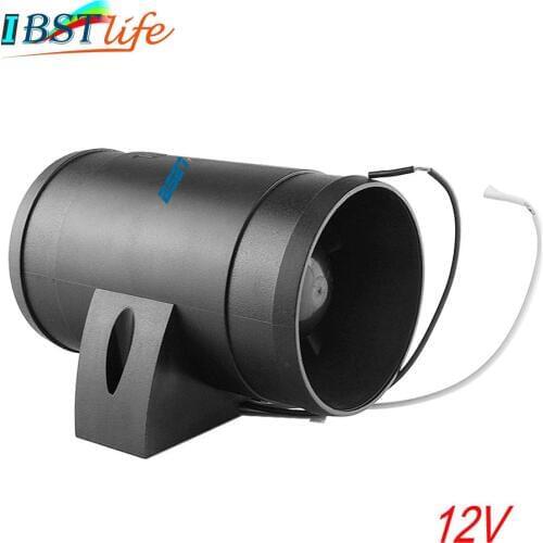 12V In-Line Air Blower Boat Bilge Engine Galley Marine Cabin Ventilation Fan Corrosion Resistant ABS Marine Boat Parts