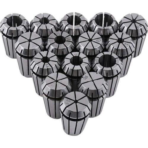 15Pcs ER20 collet chuck Spring Collet Set For Cnc Workholding Engraving Machine spindle motor And Milling Lathe Tool 1-13Mm