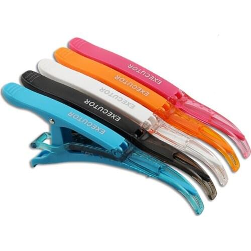 4Pcs/set New Style Crocodile Hair Clips Hairdressing Sectioning Clamps Barber Hair Perm Color Grips Hair Styling Tools UN629