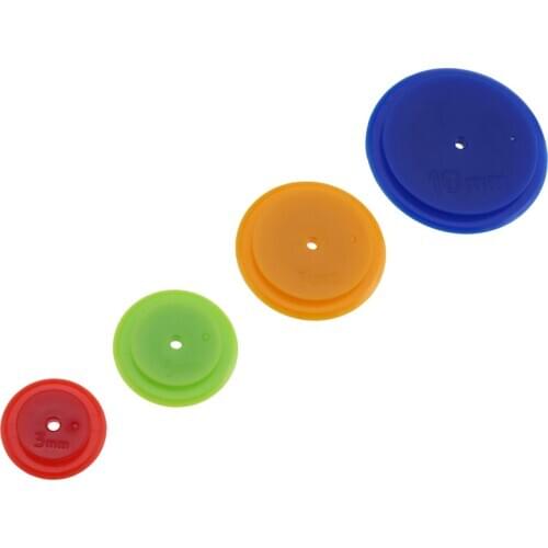 4PCS/set DIY Scanning Line Ring Round Seam Parts Tailor Sewing Scribing Tool Patchwork Equidistant Ruler Seam Parts