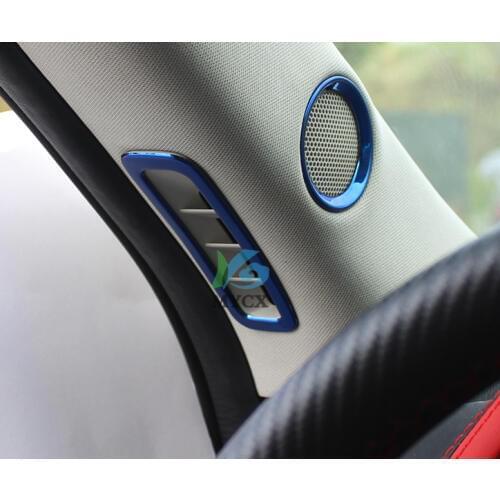 Car styling For Mazda CX-5 CX5 2017 2018 Stainless steel ring tweeter modified exclusive audio accessories 2PCS