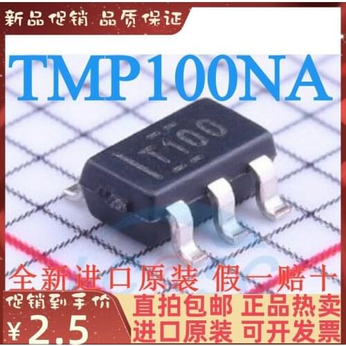 Free shipping TMP100NA/3K SOT23-6 T100 IC 10PCS