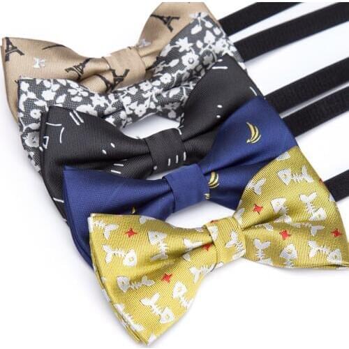 Children bowtie Fashion Ties Formal Bow Tie Baby Kid Polester Bowties Colorful Butterfly Wedding Parties Pet dress necktie