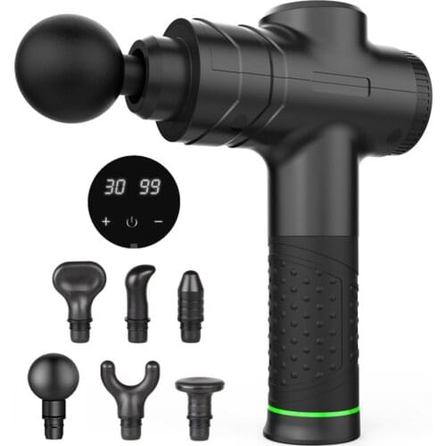 Deep Tissue Percussion Pain Relief Body 30 Speed Massage Gun Neck Muscle Massag Exercising Relaxation Slim Shaping Fascia Gun