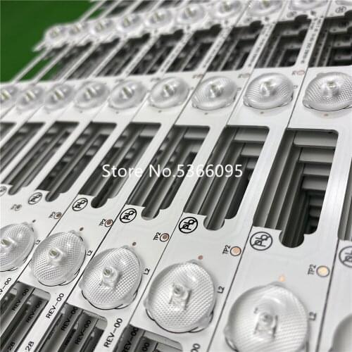 100pieces / lot original new LED backlight bar strip for KONKA KDL48JT618A KDL48SS618U 35018539 35018540 6 LED (6V) 442mm new