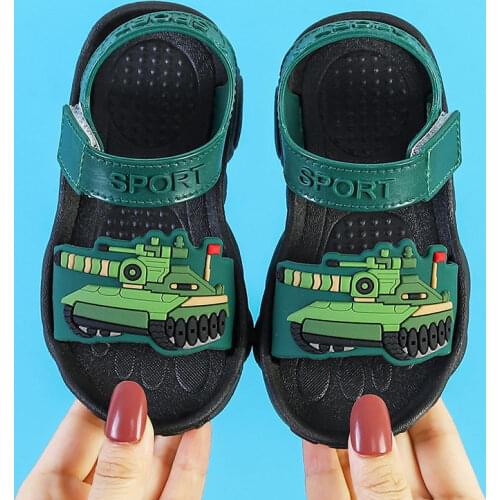 Summer New Fashion Baby Sandal Breathable Comfortable Beach Shoes for Boys and Girls Non - Slip Kids Shoes Sandals