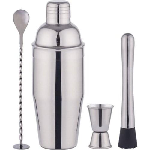 Stainless Steel Cocktail Set 700ml Metal Cocktail Glass Bar Wine Cocktail Glass Cocktail Set Bar Kit Bar Table Set