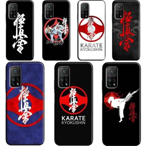 Oyama Kyokushin Karate Case For Xiaomi Mi 11 Ultra 9 10 Note 10 Lite Mi 10T Pro Back Cover For POCO X3 Pro M3 F3