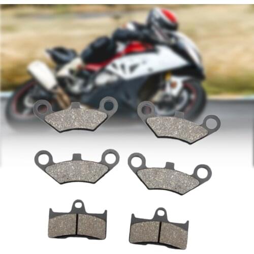 6Pcs Motorcycle Bicycle Disc Front Rear Brake Pads Semi-metallic for CFmoto CF500 500 500CC CF600 600CC X5 X6 X8 U5 ATV UTV Part