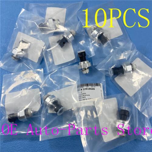 10PCS Engine Oil Pressure Sensor Sender Switch For Buick Chevrolet Cadillac CTS Trailblazer Tahoe GMC Hummer H2 12616646