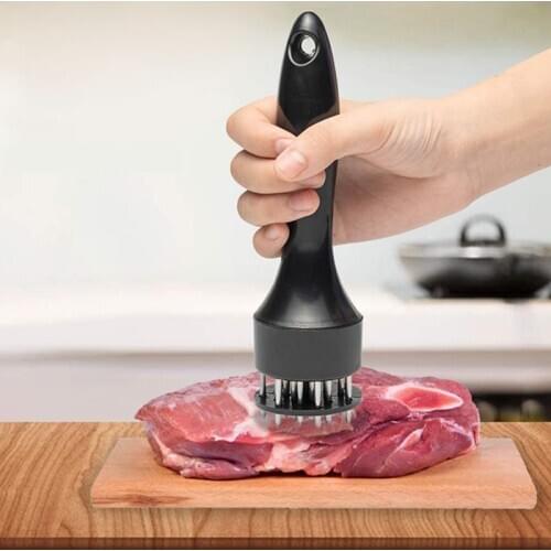 Profession Stainless Steel Meat Tenderizer Needle Kitchen Tools Meat Hammer Tenderizer Cooking Tools Cooking Baking Accessories
