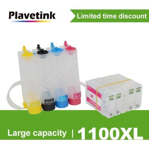 Plavetink PGI 1100 CISS Ink Tank System For Canon MAXIFY MB2010 MB2110 MB2710 Printer With Reset Chip