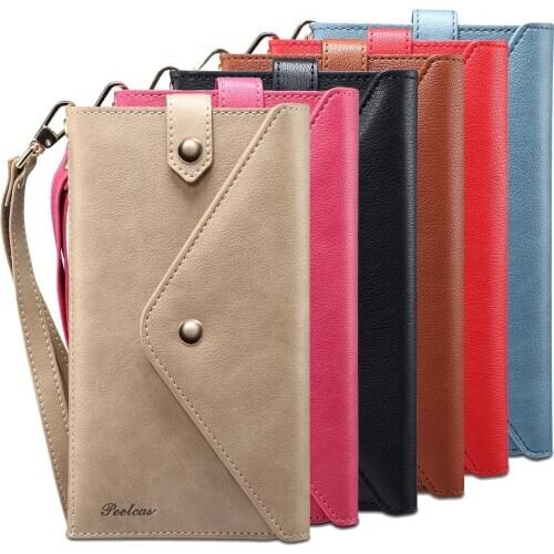 XXx luxury Universal leather multifunctional phone case For iphone For Samsung case fashion wallet design