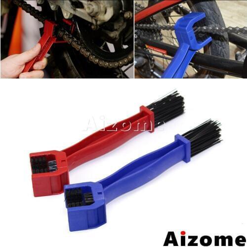 Motorcycles Bike Bicycle Chain Clean Brake Brush Cleaning Gear Remover Chain Maintenance Brush Brake Remover Crankset Scrubber