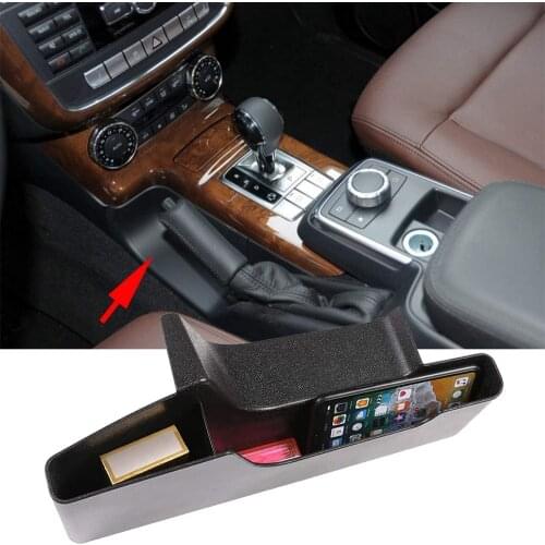 Car Seat Slot Storage Rack,multi-function with Cup Holder for Mercedes-Benz G Series Storage Box