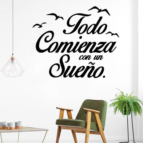 Wall Vinyl COMIENZA Pvc Wall Decals Home Decor For Childrens Room Mural Poster