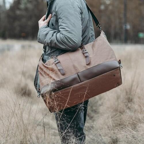 Weekender Bag Travel Man Large Capacity Travel Bag Casual Canvas Luggage Outdoor Travel Duffle Bag Male Tote Bag