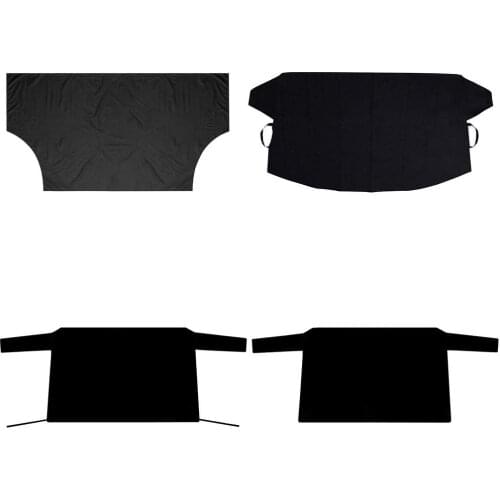 Winter Car Front Windshield Snow Cover Ice Removal Wiper Visor Protector Sunshade Antifreeze Protective Cover Car Snow Block