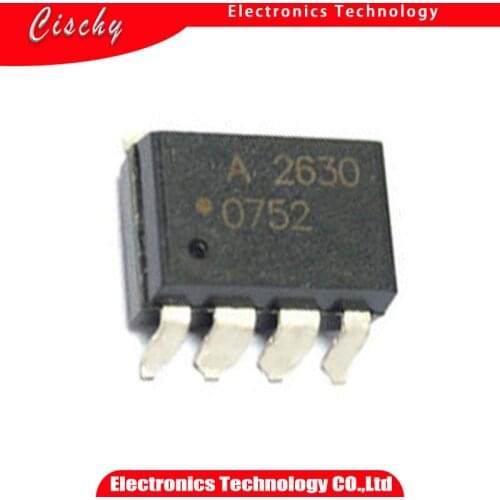 10pcs/lot A2630 HP2630 HCPL-2630 HCPL2630 SOP8 SMD8 new original In Stock