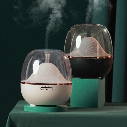 600ml Aroma Diffuser Ultrasonic Air Humidifier Portable Essential Oil Diffuser Home Mist Maker Fogger Office With Remote Control