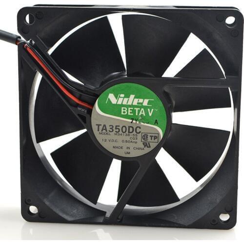 FOR Nidecta 350dcm33503-57g2902512v0.50a three-wire double ball cooling fan