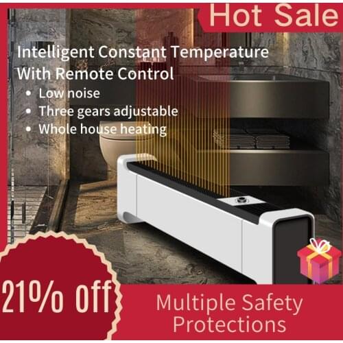 Electric Heater 220v remote control electric heating power saving air heater mobile floor heating fan 18-22㎡ 2200W