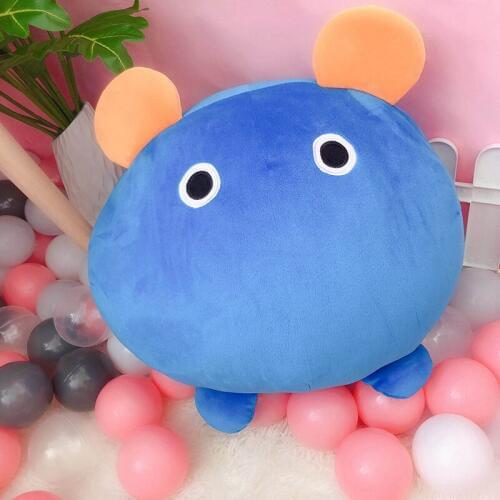 Colorful Cute Chubby Plush Cushion Soft Round Pillow Stuffed Back Cushion Or Seat Pad Child Toys