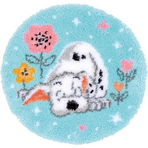 Latch hook carpet embroidery latch hook rug do it yourself ladybugs for needlework diy rugs needlework tapestry kits gift