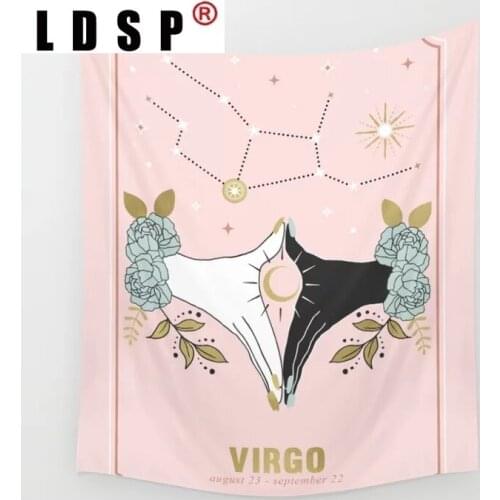 LDSP Tarot Sun Moon Magic Hand Tapestry Wall Hanging Covering Rugs Background Cloth Beach Mat Blanket Art Bedroom Home Decor