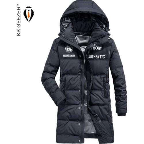 Winter Jackets Down Men Long New Windbreak Thick Warm Duck 90% Parkas Military Black Coat Padded Parka Waterproof Overcoat